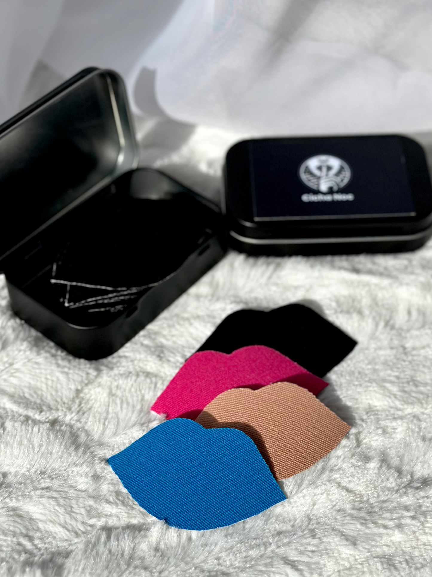 Plastry na usta (2x30 sztuk) + pudełko